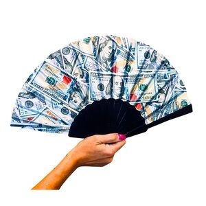SOLD OUT 🟥 NEW Money Moves Colored Fan